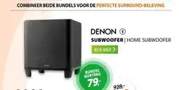 Expert Denon HOME Subwoofer Zwart aanbieding