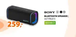Expert Sony ULT Field 5 Zwart aanbieding
