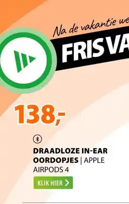 Expert Apple AirPods 4 aanbieding
