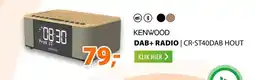 Expert Kenwood CR-ST40DAB Hout aanbieding