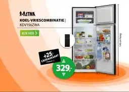 Expert ETNA KDV156ZWA Zwart aanbieding