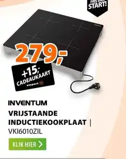 Expert Inventum VKI6010ZIL Zilver aanbieding