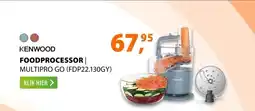 Expert Kenwood MultiPro GO (FDP22.130GY) Blauw aanbieding