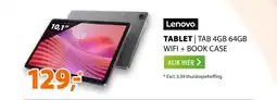 Expert Lenovo Tab 4GB 64GB Wifi + Book Case Grijs aanbieding