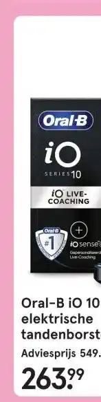 Etos Oral-B IO 10 elektrische tandenborstel aanbieding