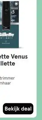 Etos Gillette, Gillette Venus en King C. Gillette trimmers aanbieding