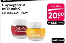 Etos Olay Regenerist en Vitamin C aanbieding
