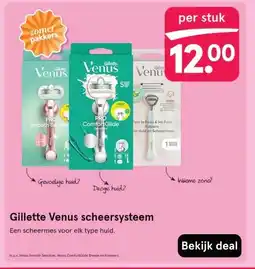 Etos Gillette Venus scheersysteem aanbieding