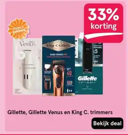 Etos Gillette, Gillette Venus en King C. trimmers aanbieding