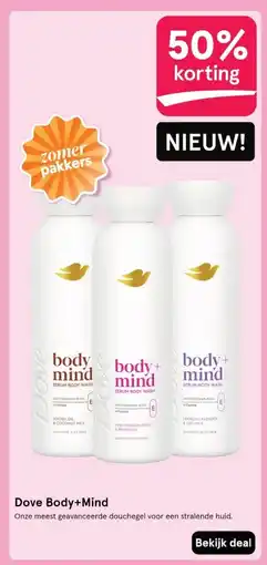 Etos Dove Body+Mind aanbieding