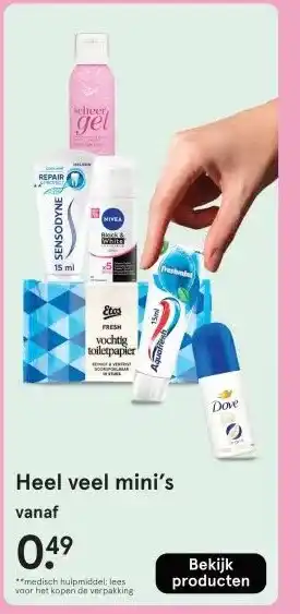 Etos Heel veel mini's aanbieding