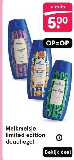 Etos Melkmeisje limited edition douchegel aanbieding