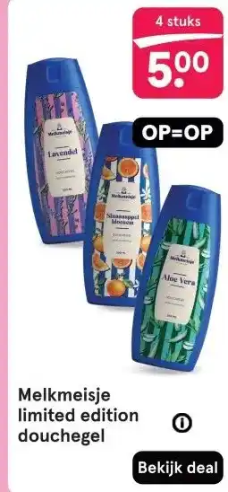 Etos Melkmeisje limited edition douchegel aanbieding