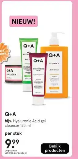 Etos Q+A aanbieding
