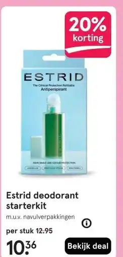 Etos Estrid deodorant starterkit aanbieding