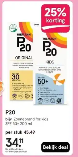 Etos P20 aanbieding