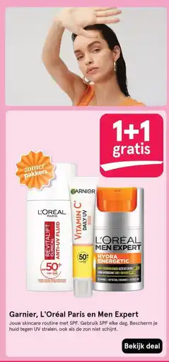 Etos Garnier, L'Oréal Paris en Men Expert aanbieding