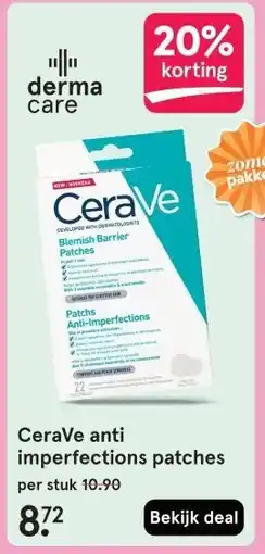 Etos CeraVe anti imperfections patches aanbieding