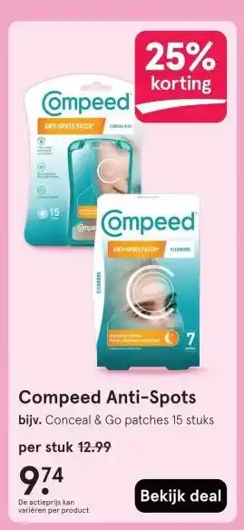 Etos Compeed Anti-Spots aanbieding