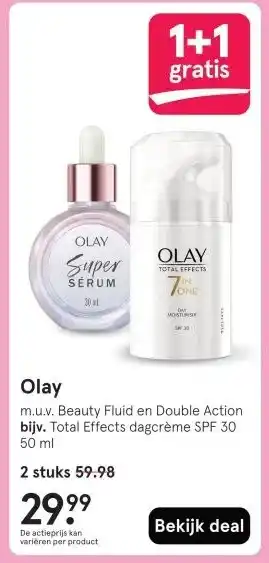 Etos Olay aanbieding