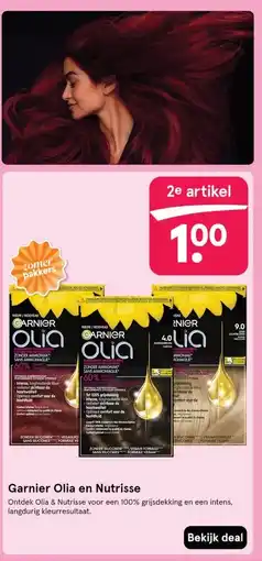 Etos Garnier Olia en Nutrisse aanbieding