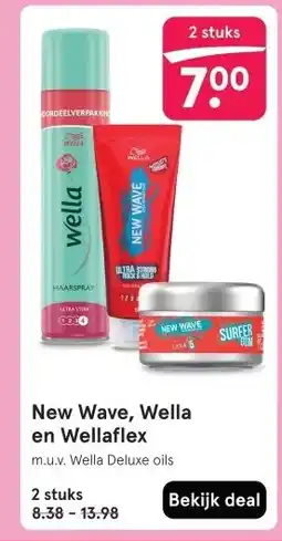 Etos New Wave, Wella en Wellaflex aanbieding