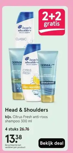 Etos Head & Shoulders aanbieding