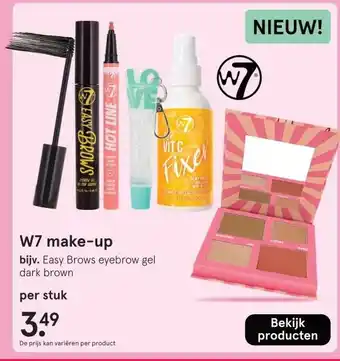 Etos W7 make-up aanbieding
