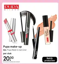 Etos Pupa make-up aanbieding