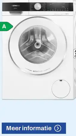 De Witgoed Specialist SIEMENS Wasmachine WG44G2ZMNL aanbieding
