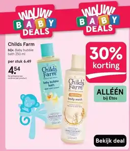 Etos Childs Farm aanbieding