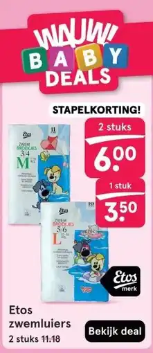 Etos Etos zwemluiers aanbieding