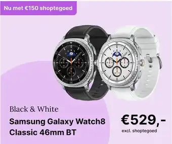 De Online Drogist Samsung Galaxy Watch8 Classic 46mm BT aanbieding