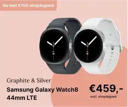 De Online Drogist Samsung Galaxy Watch8 44mm LTE aanbieding