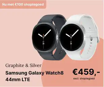 De Online Drogist Samsung Galaxy Watch8 44mm LTE aanbieding