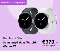 De Online Drogist Samsung Galaxy Watch8 40mm BT aanbieding