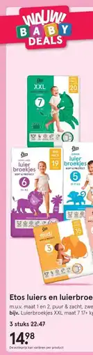 Etos Etos luiers en luierbroekjes midpack aanbieding