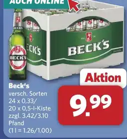 Combi Beck's aanbieding