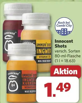 Combi Innocent Shots aanbieding