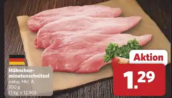 Combi Hähnchen- minutenschnitzel aanbieding