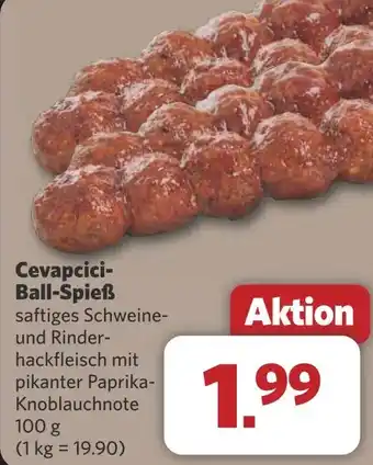 Combi Cevapcici- Ball-Spieß aanbieding