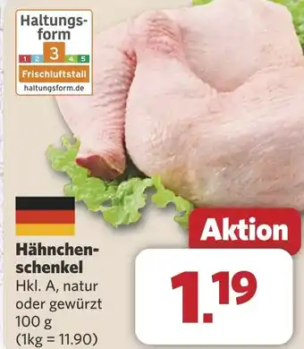 Combi Hähnchen- schenkel aanbieding