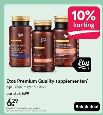 Etos Etos Premium Quality supplementen aanbieding