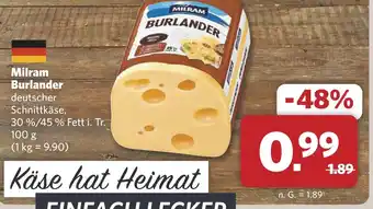 Combi Milram Burlander aanbieding