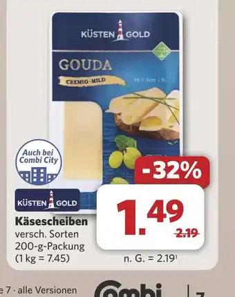 Combi Käsescheiben aanbieding