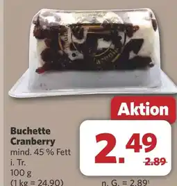 Combi Buchette Cranberry aanbieding