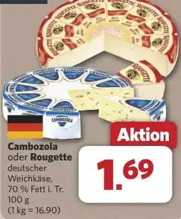Combi Cambozola oder Rougette aanbieding