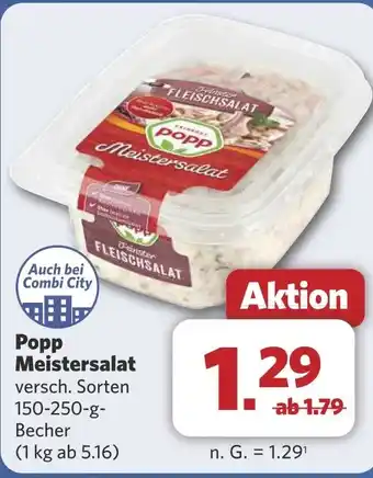 Combi Popp Meistersalat aanbieding