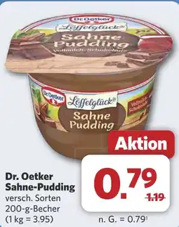 Combi Dr. Oetker Sahne-Pudding aanbieding