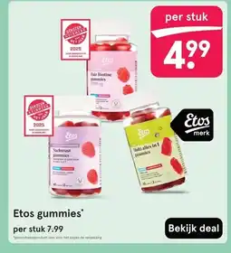Etos Etos gummies' aanbieding